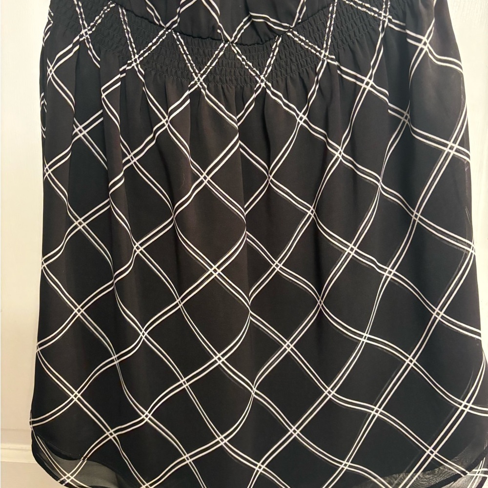 White House Black Market Black and White Women's Dress S - Picture 5 of 11